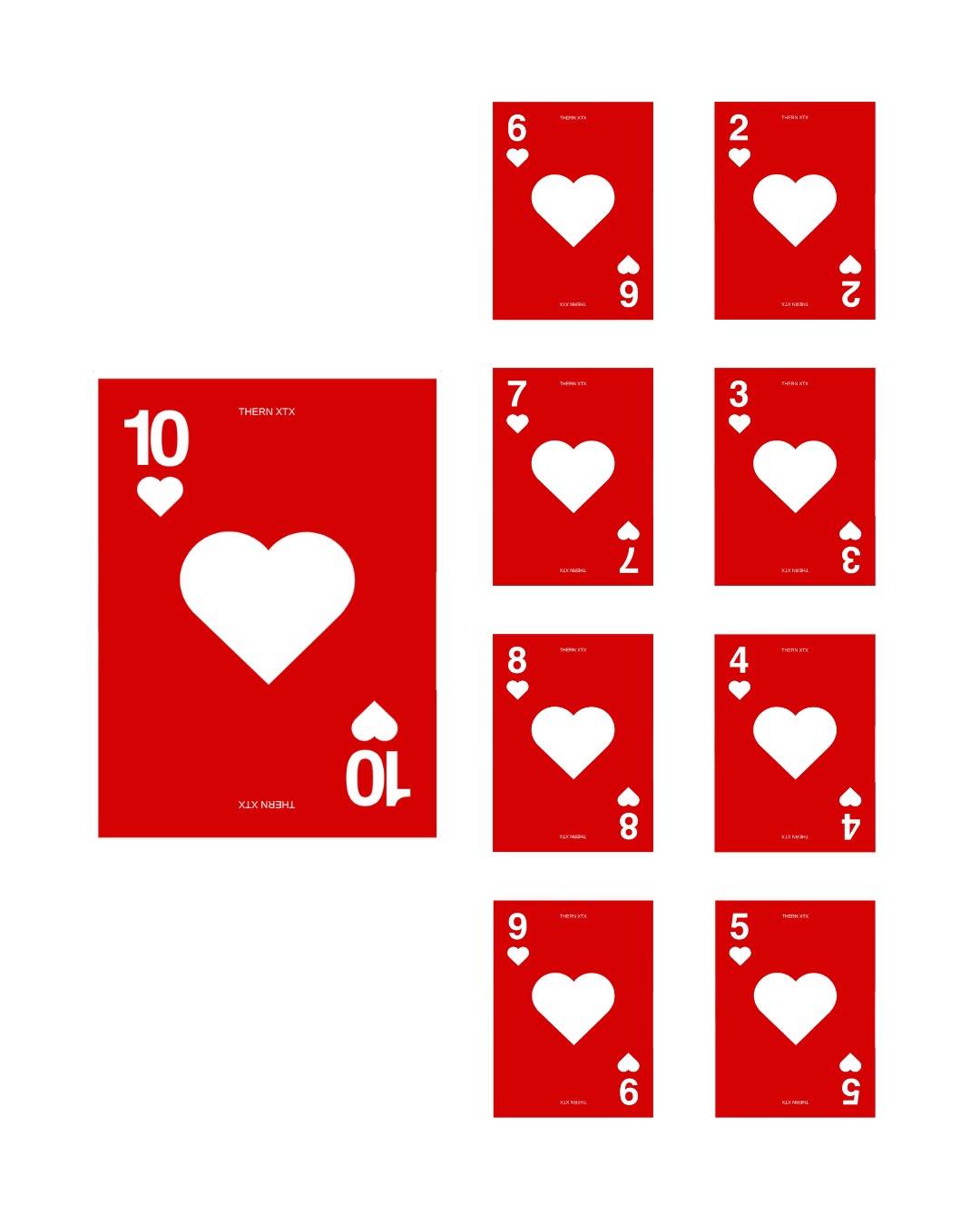 THERN XTX PLAYING CARDS